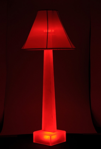 Red Sculptlamps Table Lamp