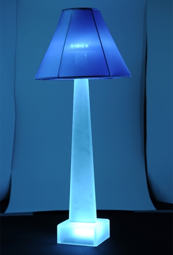 Blue & White Sculptlamps Table Lamp