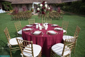Table Covers Napkins Burgundy Round Min