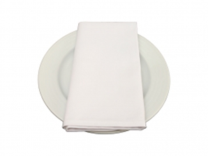 Cotton/Poly Satin Band Napkins