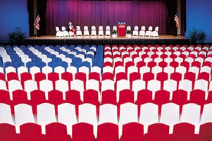Political Event Spandex Chair Covers