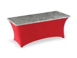 Aluminum Hardtops Silver Spur - Rectangle Red Base