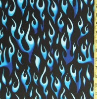 Printed Flames Spandex Covers PSF-6911