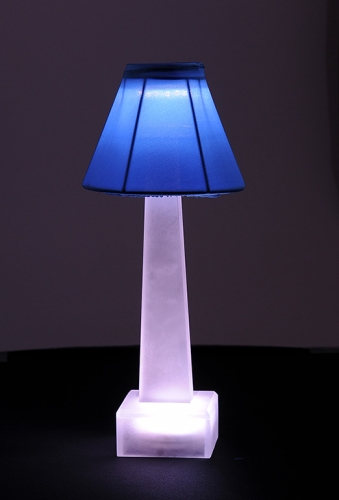 Blue & White Sculptlamps Table Lamp