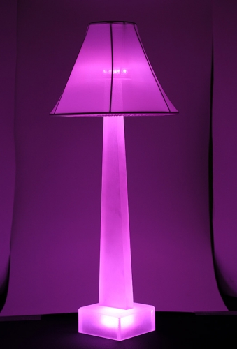 Pink Sculptlamps Table Lamp