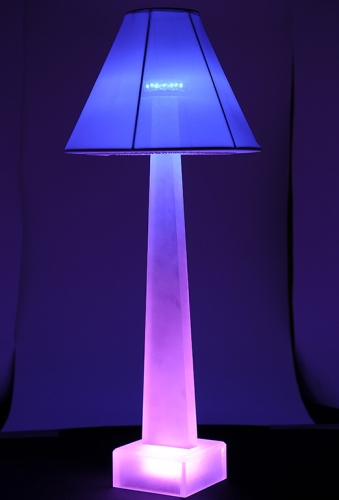 Blue & Pink Sculptlamps Table Lamp