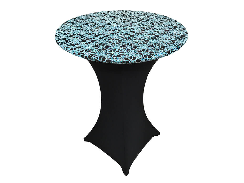 Flower Chain Lace Table Topper