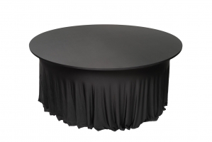 Wavy Sitdown Round Table Covers