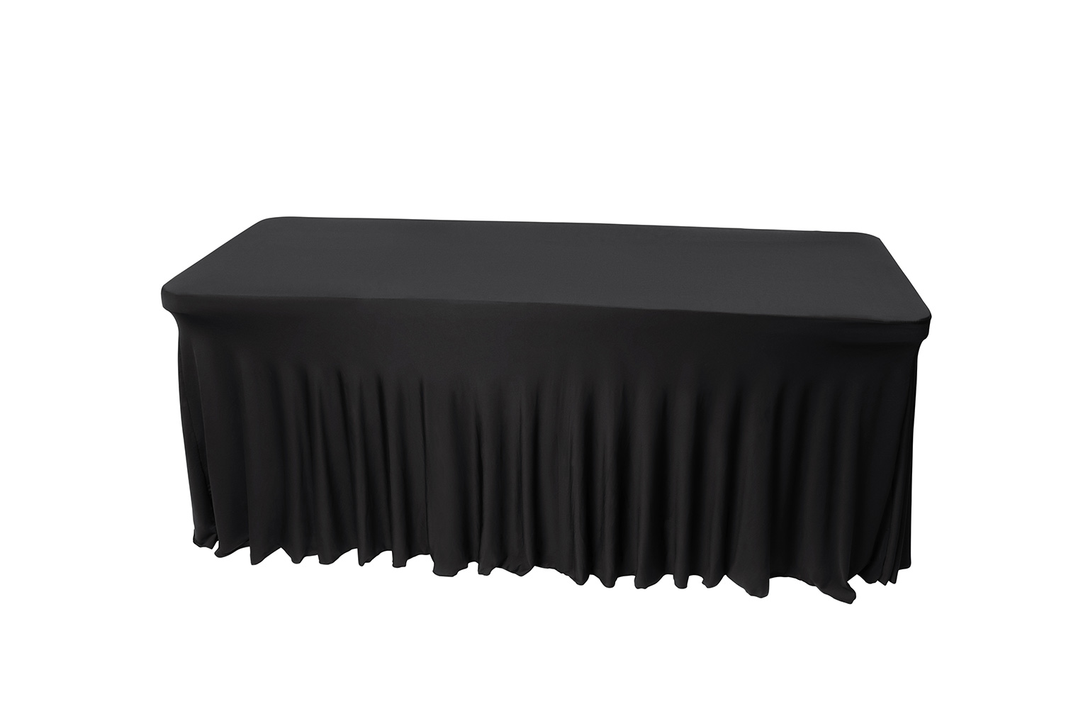 Wavy Rectangle Banquet Table Covers