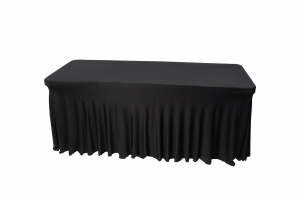 Wavy Rectangle Banquet Table Covers